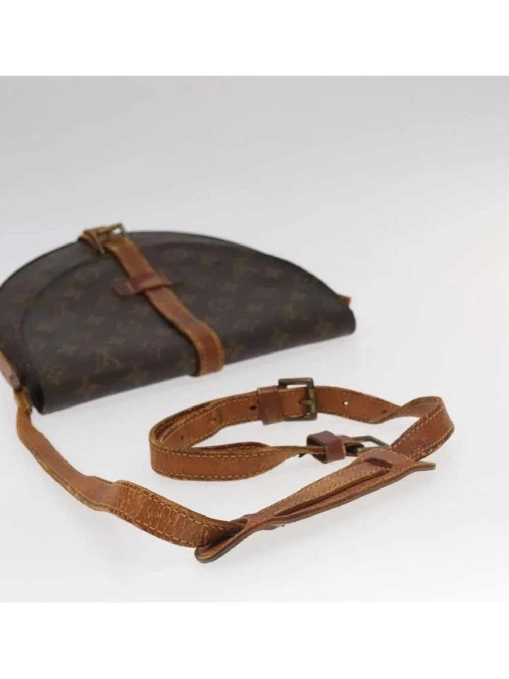 Authentic LOUIS VUITTON Monogram Chantilly GM Shoulder Bag M51232 LV